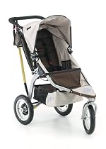 BOB 12-Inch Aluminum Wheel Stroller in Chocolate/Coffee