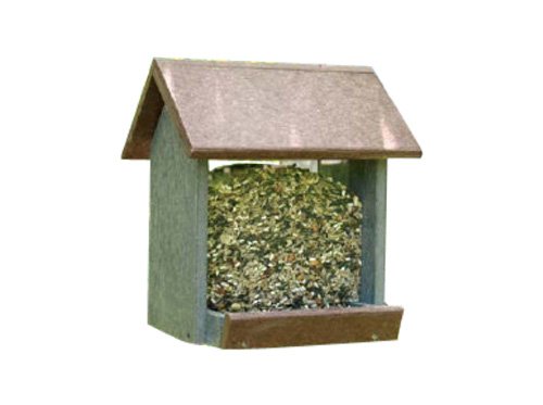 Tundra ECO66GB 9-Inch Hopper Feeder Gray/Burgundy