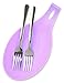 Silicone Spoon Rest Package By Smart Chef - Colorful Spoon Holder Set, Dishwasher Safe. Anti-slip Interior Protects Your Kitchen Utensils. Cook More, Clean Less Today!