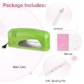 Uspicy UV Lampe Lichth�rtungsger�t Nageltrockner / Farbe: Gr�n / Leistung: 9W