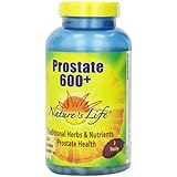 Nature's Life Prostate Maintain 600+ Veg Capsules, 250 Count