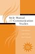 Style Manual for Communication Studies