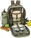 Outdoor Living : Picnic at Ascot 038 Hamptons Olive Backpack 2-person
