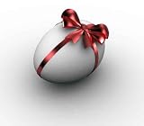Easter Egg with Bow - 24