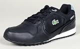 Venta TN in Black / Citadel Leather Mens Shoes by Lacoste