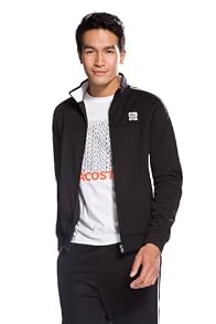 Long Sleeve Track Jacket With Logo Patch