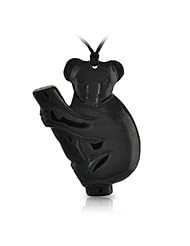 Black Jade Koala Pendant 35mm