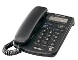 Remanufactured Panasonic KX-TSC14B Corded 2-Line Phone with Caller ID (Black)