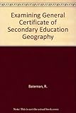 Examining GCSE geography