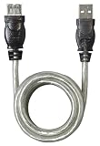Belkin USB A to A Extension - Clear Ice - 10ft