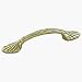 Amerock BP1333-O74 Sterling Brass Natural Elegance Shell Pull