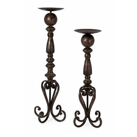 IMAX Darby Candlestands, Set of 2 by IMAX