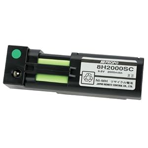 Transmitter Battery 2000 mAh NiMH: 12X by JR