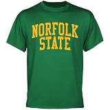 NCAA Norfolk State Spartans Basic Arch T-Shirt - Green