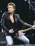 Jon Bon Jovi - Rock 'n Roll, Art Poster by Alan Dines
