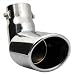 120 Degree Angle Oval Drop Down Exhaust Tip / Trim / Tail pipe
