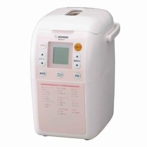 【クリックでお店のこの商品のページへ】ZOJIRUSHI ホームベーカリー パステルピンク BB-KW10-PH