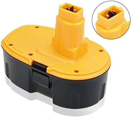 Flylinktech 18-Volt XRP NiCad Battery Replacement for DEWALT Power Tool 2000mAh DC9096 DE9039 DE9095 DE9096 DW9095 DW9096 (Pod-Style)