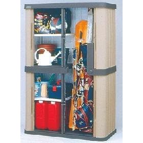 【クリックでお店のこの商品のページへ】ホームロッカーワイド HL-1800F ブラウン