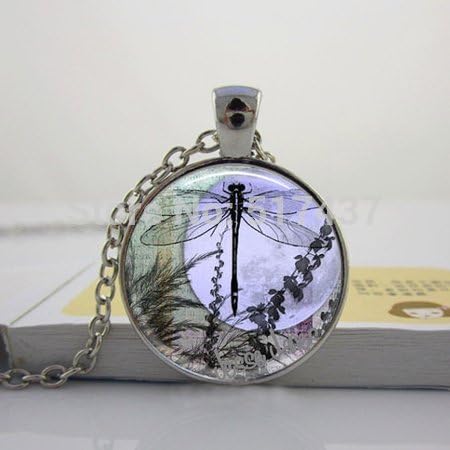 Pretty Lee Magnetic Necklace Interchangeable Dragonfly Necklace Dragonfly Moon Interchangeable Jewelry Magnetic Jewelry