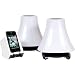 Grace Digital GDI-AQSHR200 Indoor/Outdoor Water Resistant Wireless Speakers with Dual Powered Transmitter