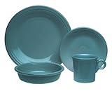 Fiesta Juniper 831 4-Piece Dinnerware Place Setting, Service for 1