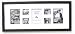 Regal Black Photo Collage Wall Frame BLACK 8 X 20 Collage Frame