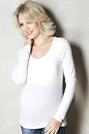 Maternity Cotton Rich Long Sleeve Plain Top