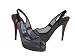 Christian Louboutin Slingback Shoes Black Heels Platform Sandals Signed by Mr. Louboutin- OnlyModa Image
