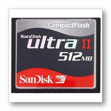 Sandisk Ultra II CF 512mb Card SDCFH512901
