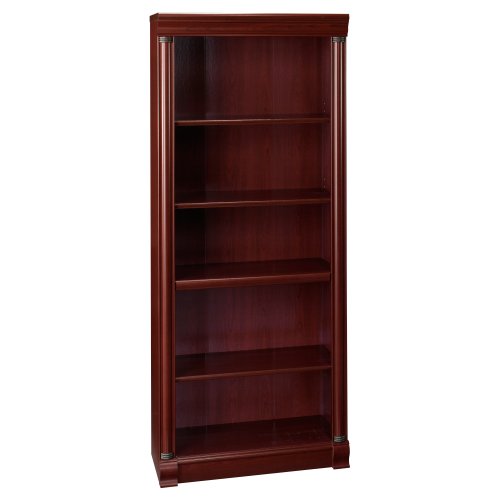 Bush Furniture Birmingham Executive Bookcase, Harvest Cherry