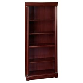 Bush Furniture Birmingham Executive Bookcase, Harvest Cherry by Bush Furniture