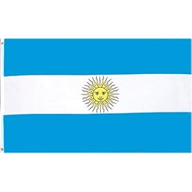 Argentina National Country Flag 3' x 5'