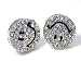 ICED Smiley Face Stud/Post Earrings ~ YOU CHOOSE GOLD or SILVER