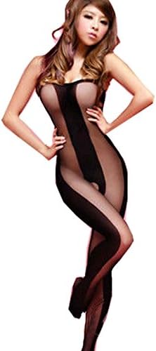 Sexy Fishnet Open Crotch Crotchless Corest Bodystocking Bodysuit Tights Lingerie