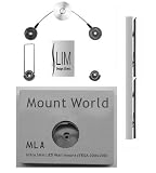 Mount World MLA Ultra Slim Thin Wall Mount For Samsung 26 32 37 LED (Replacement for Samsung WMN1000A) VESA 200x200 200x100