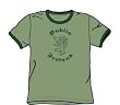 Dublin Ireland - Adult Green Ringer S/S T-Shirt For Men