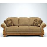 Landmark - Pecan Sofa by Ashley Furniture Photo