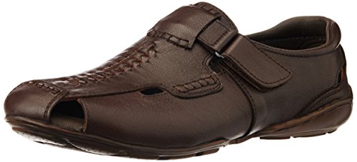 men's leather sandals and floaters