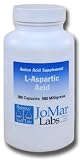 L-Aspartic Acid - Amino Acid - A Lactose Free Hypoallergenic Professional and Complementary Body Building Health Supplement Formula by Jomar Labs