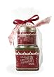 Perfect Combination - 12 oz Chocolate Peppermint Bark coupled with Creamy Hot Cocoa Mix in Keepsake Tins