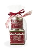 Perfect Combination - 12 oz Chocolate Peppermint Bark coupled with Creamy Hot Cocoa Mix in Keepsake Tins