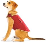 Dog Gone Smart Barn Jacket for Dogs, 16-Inch, Berry