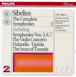 CD-Charts  Music : Sibelius: Symphonies Nos 3, 6 & 7/Violin Concerto,