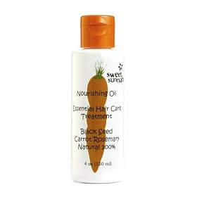 Sweet Sunnah Organic Black Seed Rosemary Carrot Hair Oil (4oz.)
