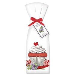 Valentine's Cupcake Towel Set
