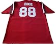 2010 Football Hall of Fame Inductee Jerry Rice Autographed Mississippi Valley State University Throwback Football Jersey, Size XXL, PSA/DNA Authenticated