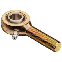 Boston Gear HM5G Self-Aligning Bearings, Right Hand with Lubricator, Male Type, 0.313" Bore, 2850 pounds Ultimate Static Load