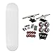 Moose Complete Skateboard DIPPED WHITE 7.63