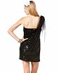Tulle Overlay Sequin Dress Product Image
